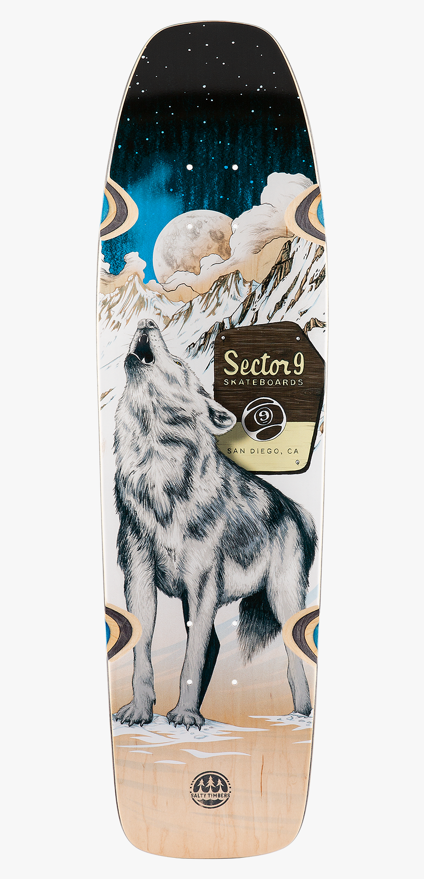 Sector 9 Complete Cruiser Skateboard Howl Ninety Five, HD Png Download