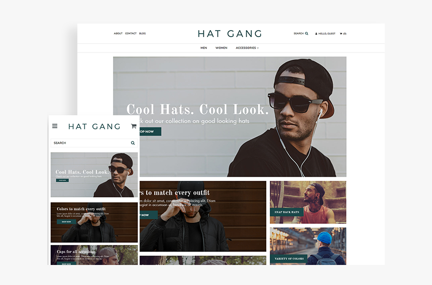 Hat Gang - Website, HD Png Download