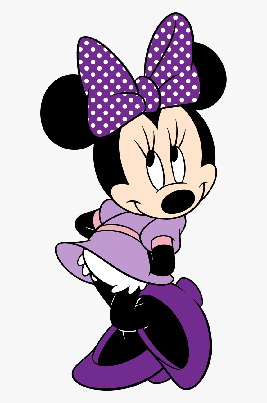 Minnie Mouse Purple, HD Png Download