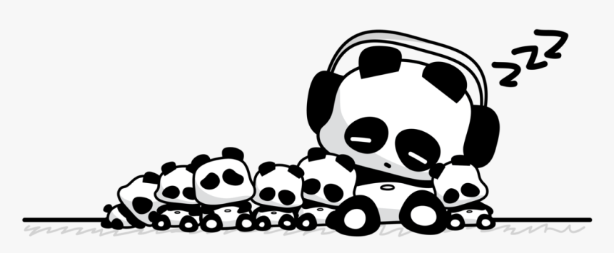 Transparent Snoopy Sleeping Png - Sleeping Panda Game, Png Download