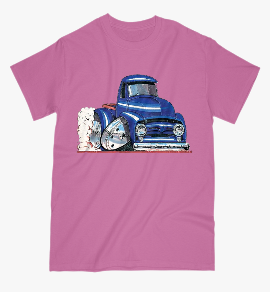 Ford Truck Cartoon Ford T Shirt Sleeve S Men Unisex - Antique Car, HD Png Download