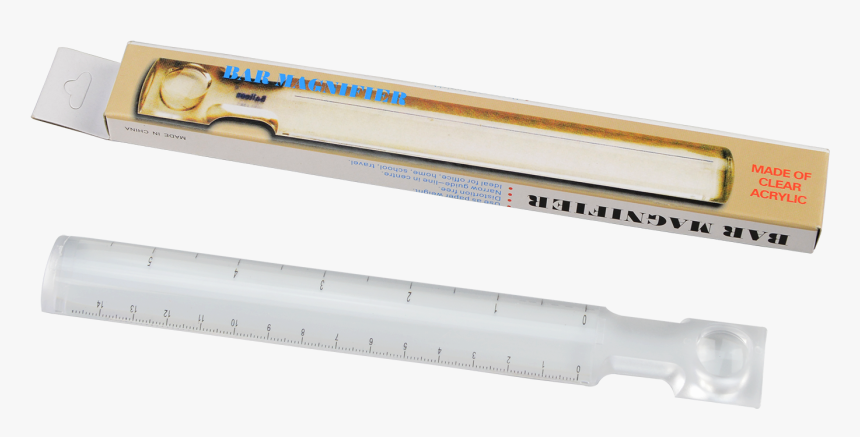 Barra De Lupa De Leitura Régua Para Escola Mg19161 - Marking Tools, HD Png Download