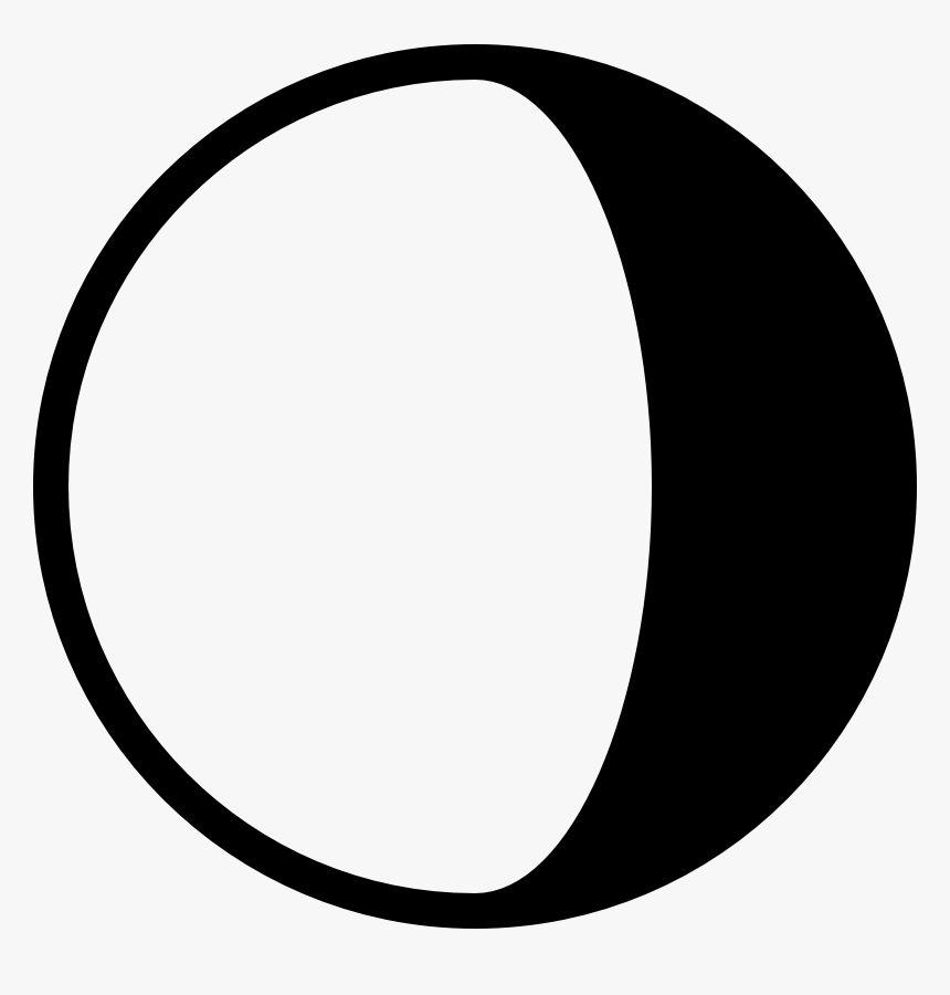 28 Collection Of Waning Gibbous Clipart - Waning Gibbous Moon Clipart, HD Png Download