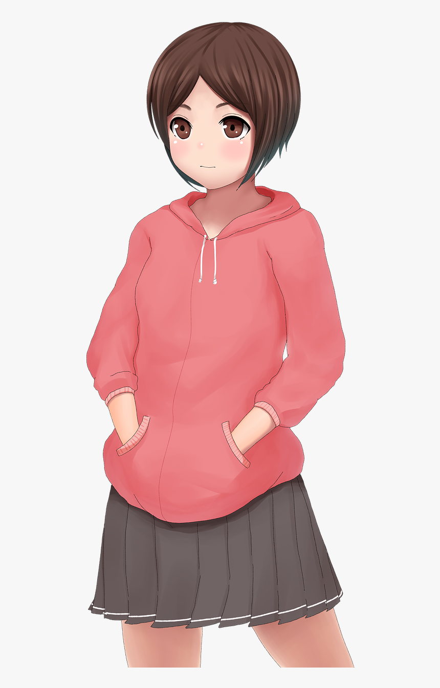 Moe The Default Message Anime Free Photo - Anime Girl Japonesa, HD Png Download