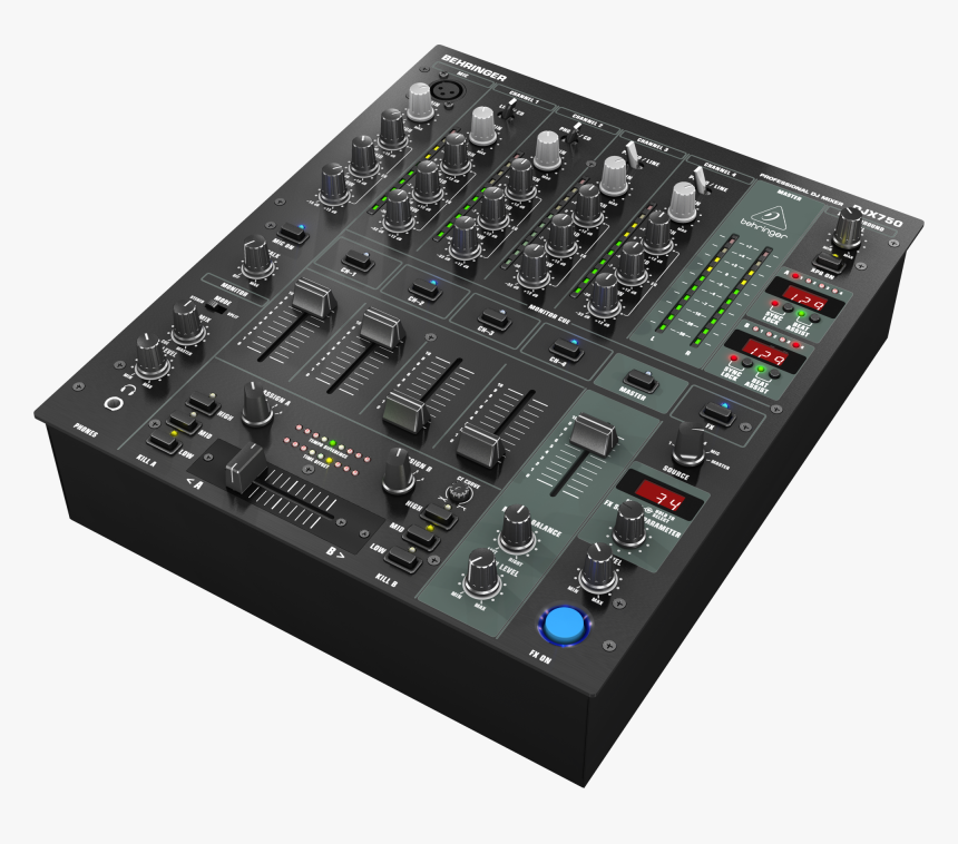 Behringer Djx750 - Mixer Behringer Djx 750, HD Png Download