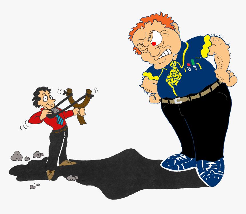 Dav#goliath Battle - Bullying, HD Png Download