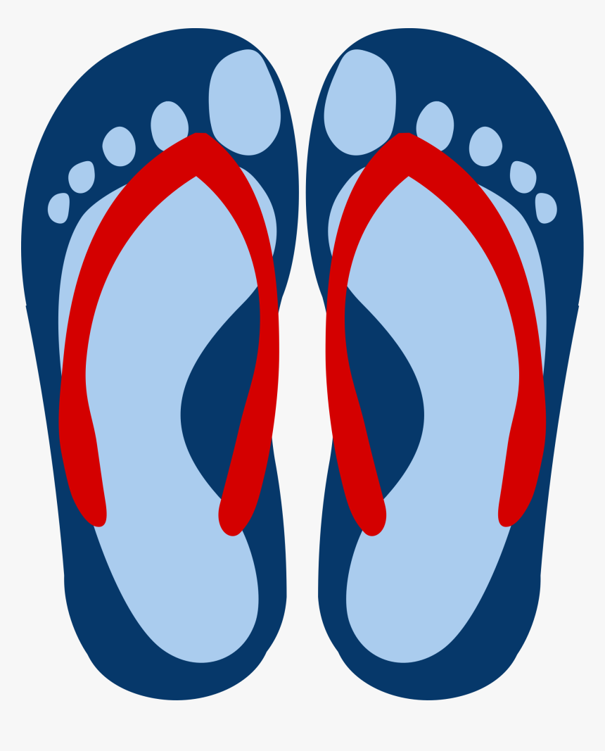 This Free Icons Png Design Of Flipflops 11 , Png Download - Slipper Png, Transparent Png