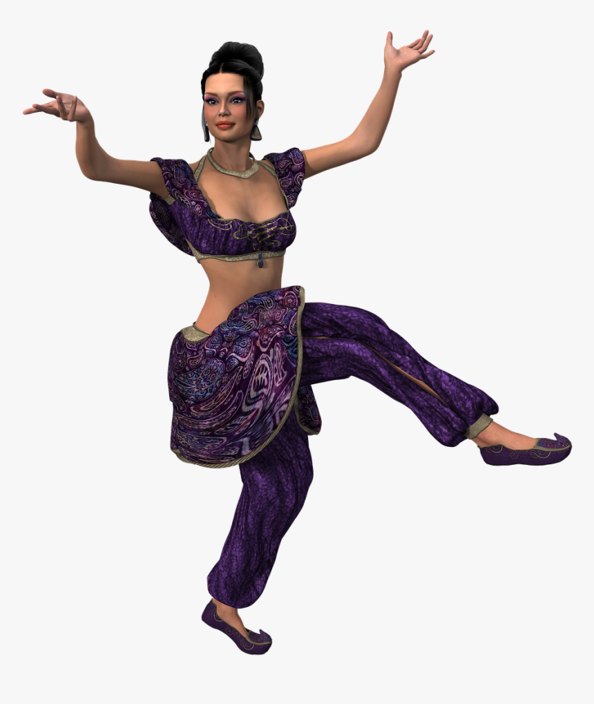 Hd Woman Dance Pose Dancer Joy Png Image - Dance, Transparent Png