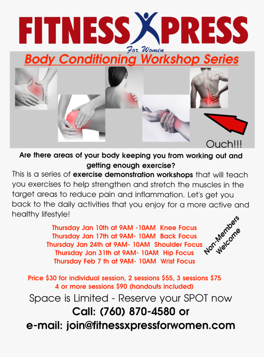 Body Conditioning Workshop Series - Alessio, HD Png Download