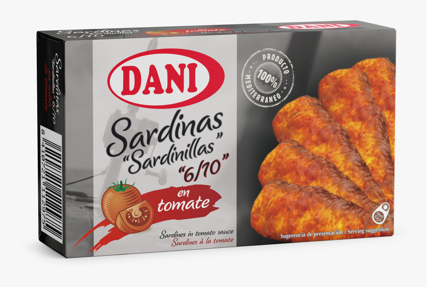 Small Sardines In Tomato Sauce 90g - Dani, HD Png Download