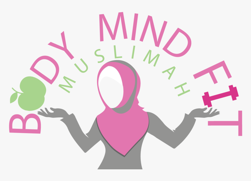 Body Mind Fit Muslimah - Graphic Design, HD Png Download