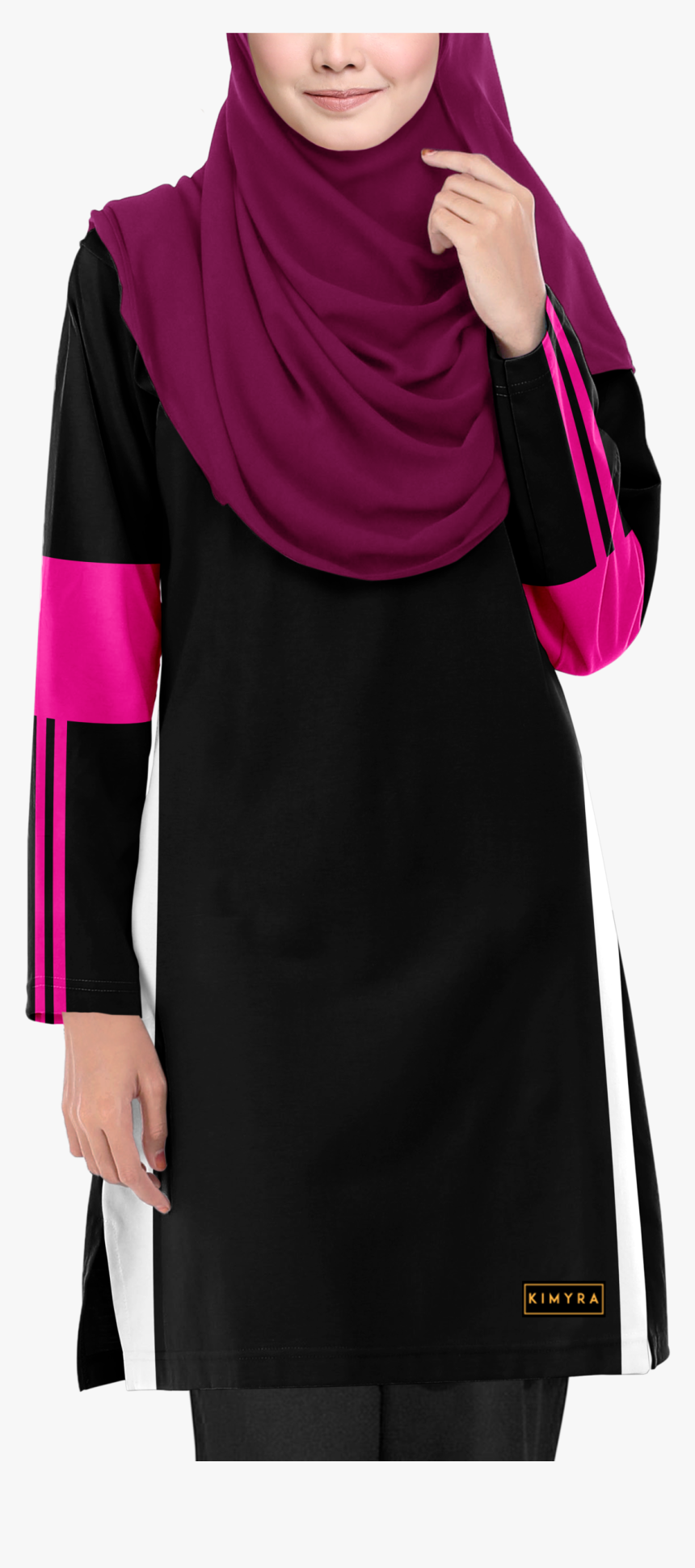Sporty Muslimah Blackpink - Sleeve, HD Png Download