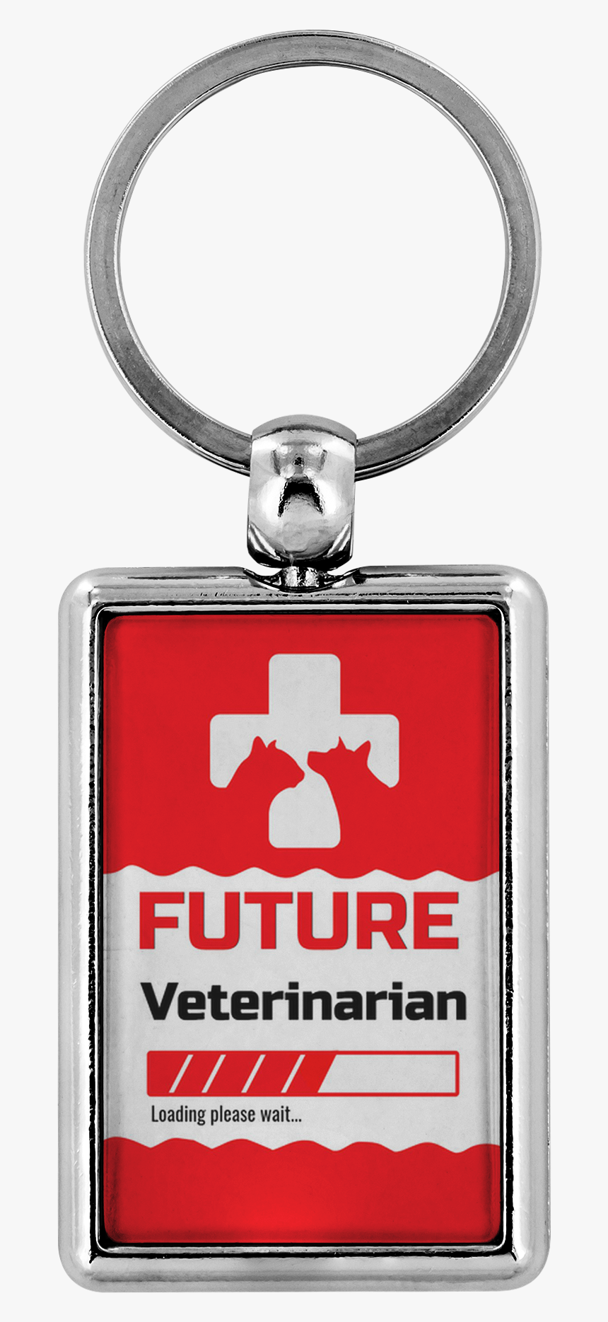 Funny Future Veterinarian Loading Please Wait Key Chain - Keychain, HD Png Download