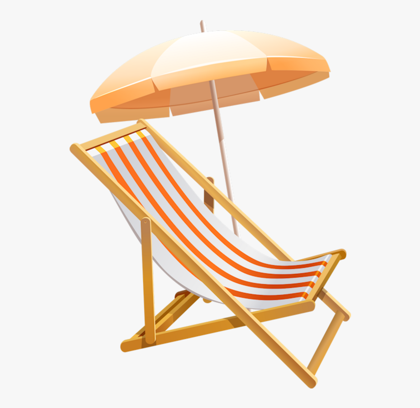 Accessoires Tubés Pour Creation - Umbrella Chair Beach Png, Transparent Png