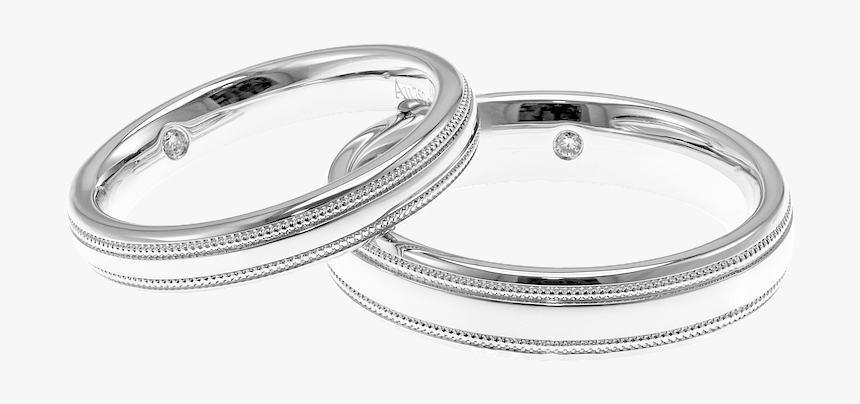 Variedad En Anillos De Compromiso - Bague De Mariage Or Blanc Png, Transparent Png