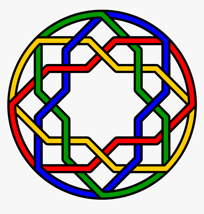 8symmetric Quasi Arabesque - Vector Graphics, HD Png Download