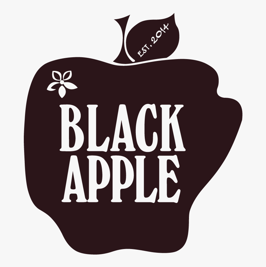 Black Apple Crossing , Png Download, Transparent Png