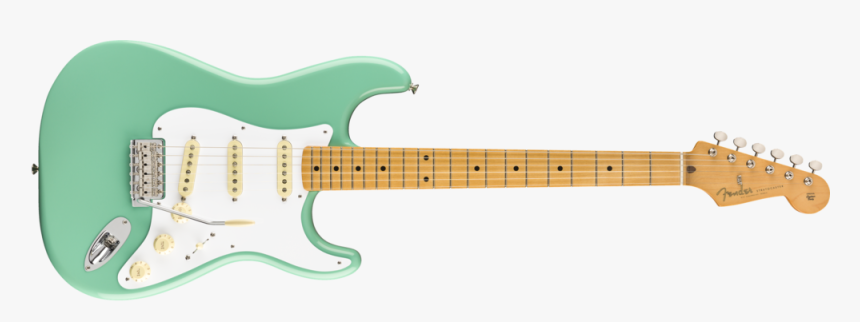 Vint50sstratgreen1 - Fender Vintera 50s Strat, HD Png Download