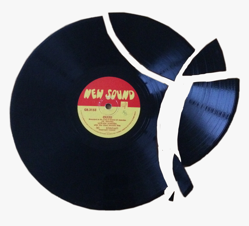 #broken #vinyl #vintage #brokenvinyl #retro #50s #60s - Circle, HD Png Download