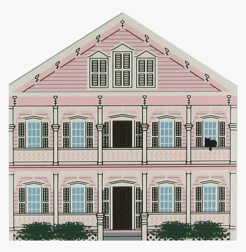 Pink House Key West, HD Png Download