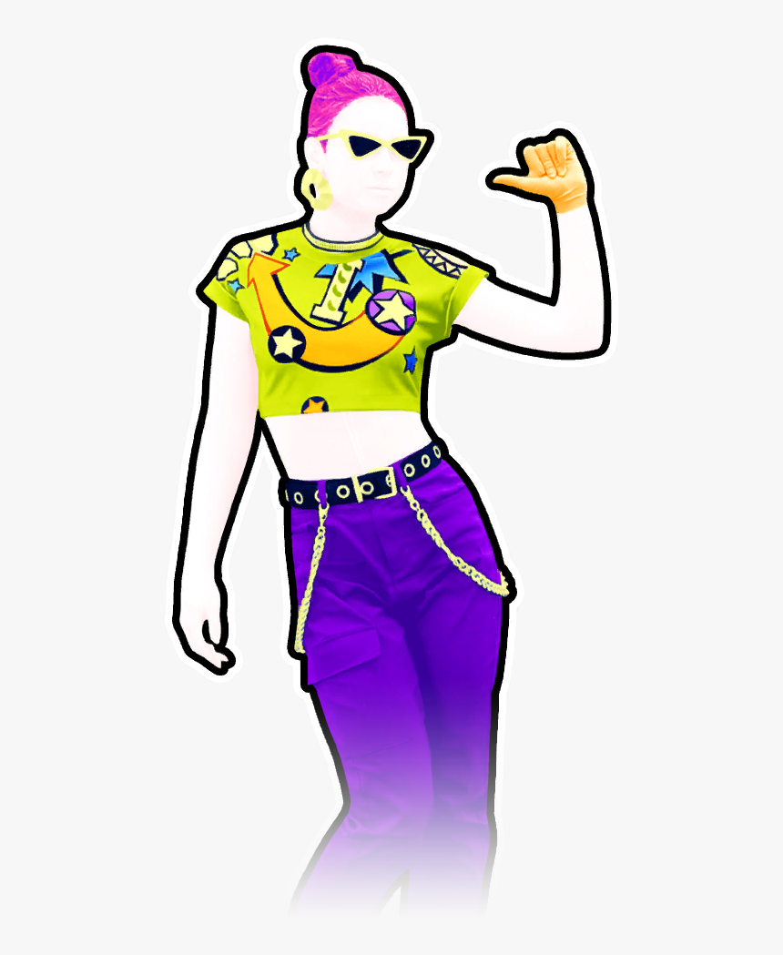 All You Gotta Do Is Just Dance - Cartoon, HD Png Download