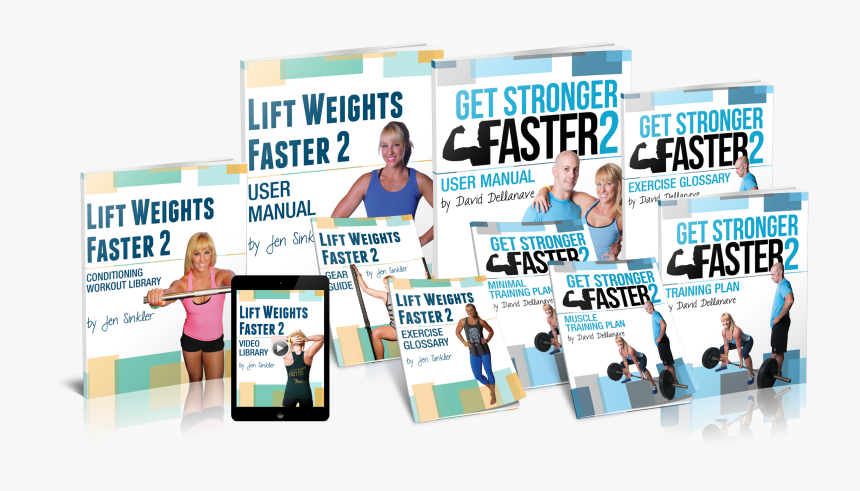 Lift Weights Faster Deluxe Bundle - Banner, HD Png Download
