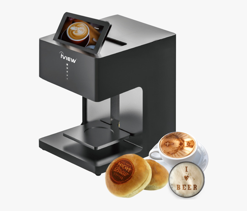 Smart Latte Printer Art Industrial Food Grade Coffee - Printer, HD Png Download