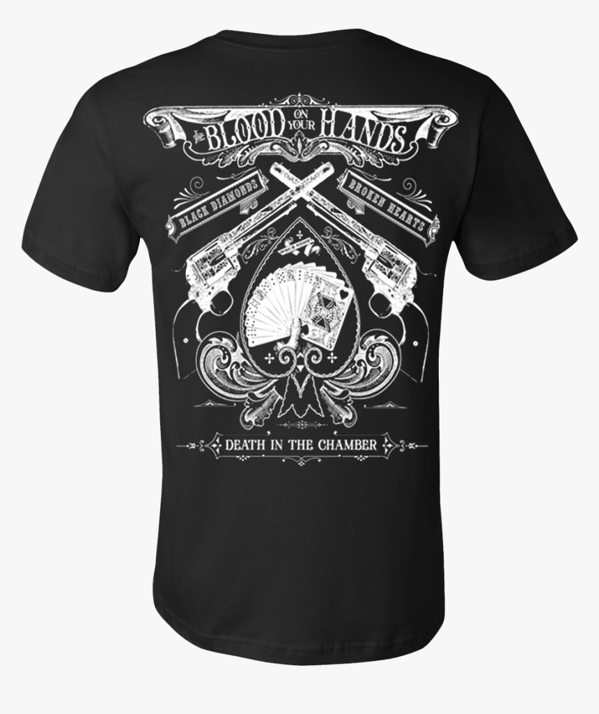 Bloodonyourhands Tshirt Back V - Active Shirt, HD Png Download