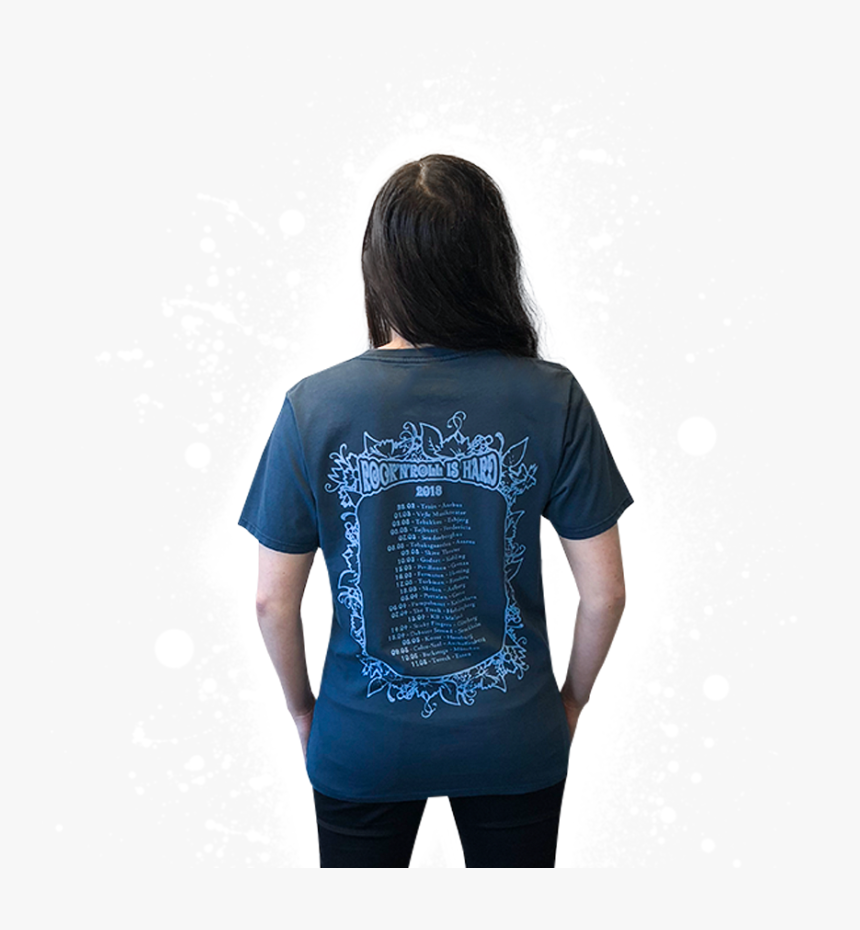 Jesper Binzer Tshirt Tour Back - Girl, HD Png Download
