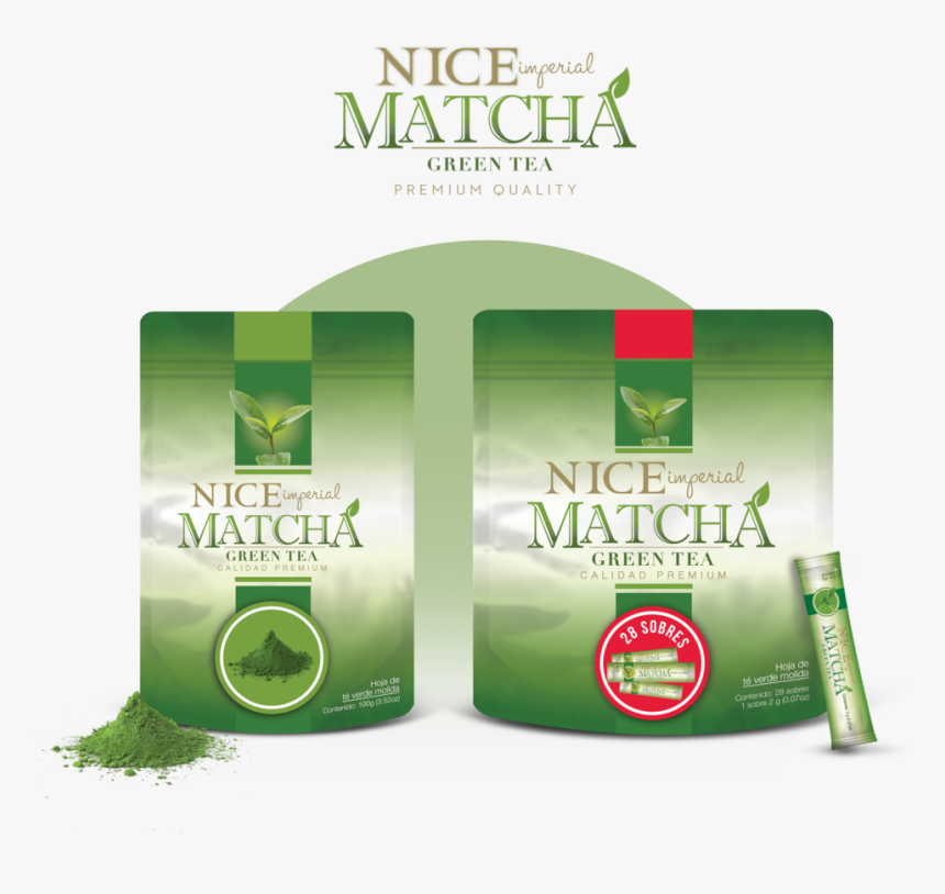 Matcha-transparente - Logo Nice Matcha Green Tea, HD Png Download