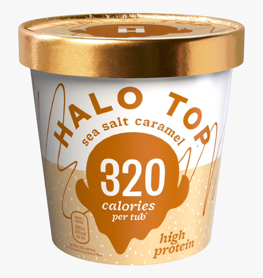 Ht17 Uk Ssc Fr-750x750 - Halo Top Salted Caramel, HD Png Download