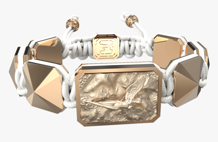 Pulsera I Love Me Con Cerámica Facetada Y Escultura - Handbag, HD Png Download