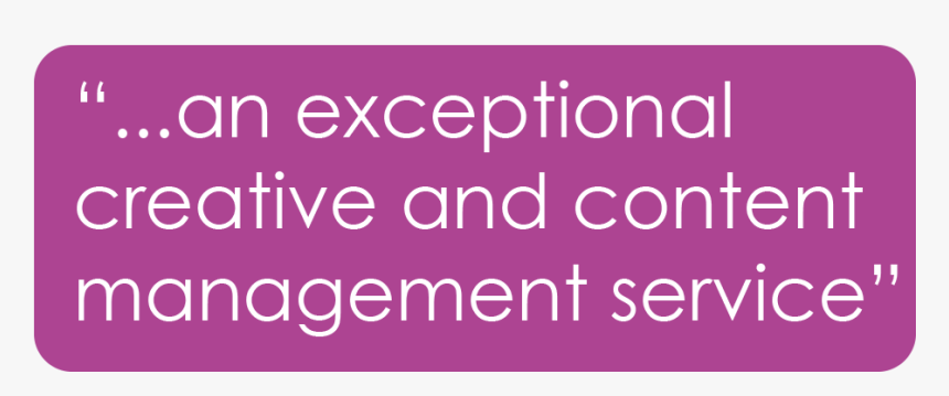 Purple Box With Text Saying An Exceptional Creative - 2014, HD Png Download