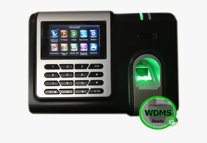 Terminal Zksoftware X629-c Reloj Checador De Huella - X628, HD Png Download
