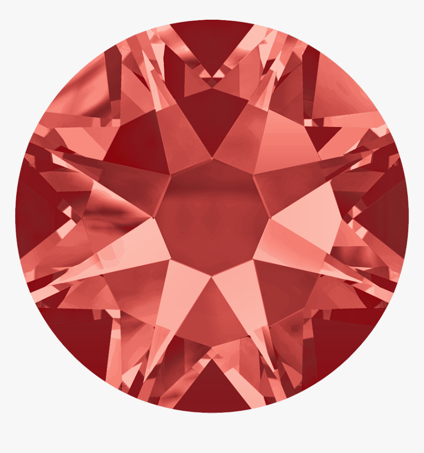 - Black Diamond Swarovski Stone , Png Download - Swarovski 3200 Padparadscha, Transparent Png