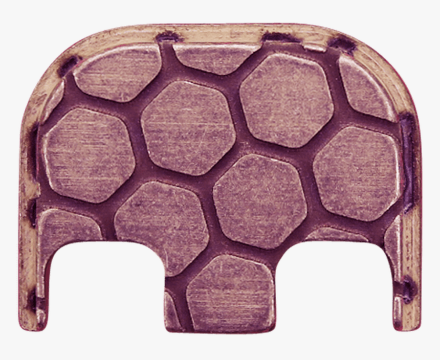 Honeycomb Reversed Copper Rugged Finish Back Plate - Cobblestone, HD Png Download