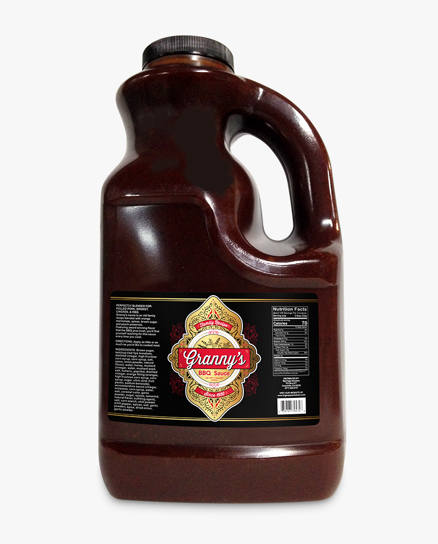 Granny S Bbq Sauce - Granny's Bbq Sauce, HD Png Download