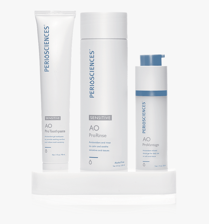 Periosciences Sensitive Teeth Oral Care System - Hair Care, HD Png Download