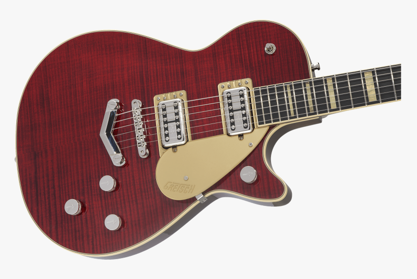 New Gretsch G6228fm Players Edition Jet Bt V-stoptail - Gretsch Duo Jet Bigsby, HD Png Download