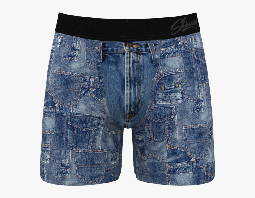 Denim Ball Hammock Boxer Briefs - Pocket, HD Png Download