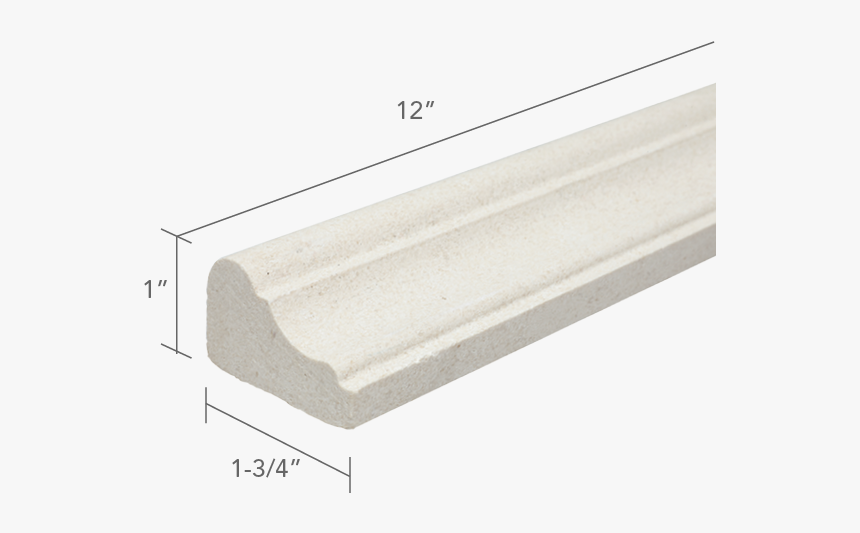 Simena Honed Cornice - Concrete, HD Png Download