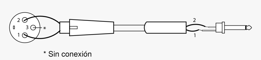 Diagrama Cable Shure Wa302, HD Png Download