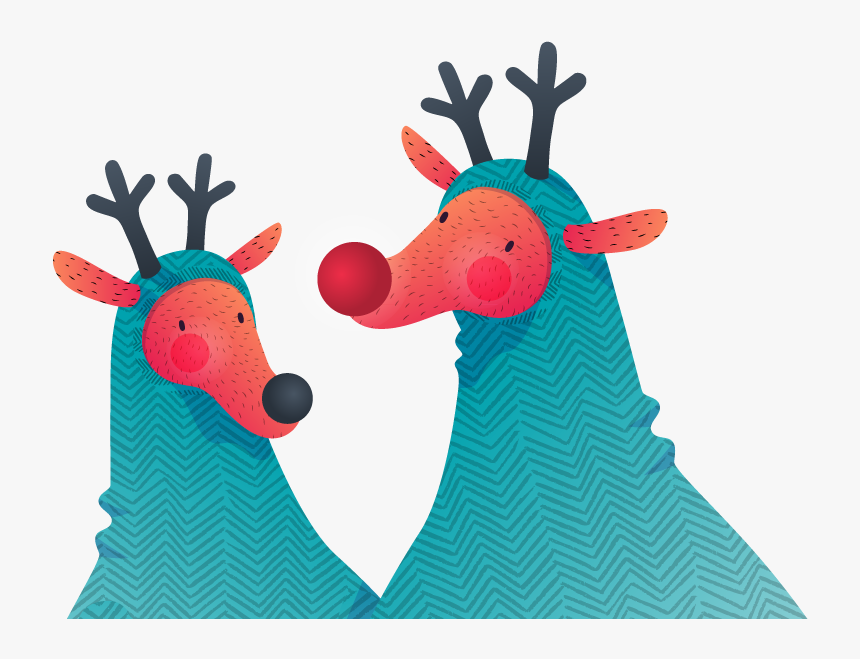 Veados - Cartoon, HD Png Download