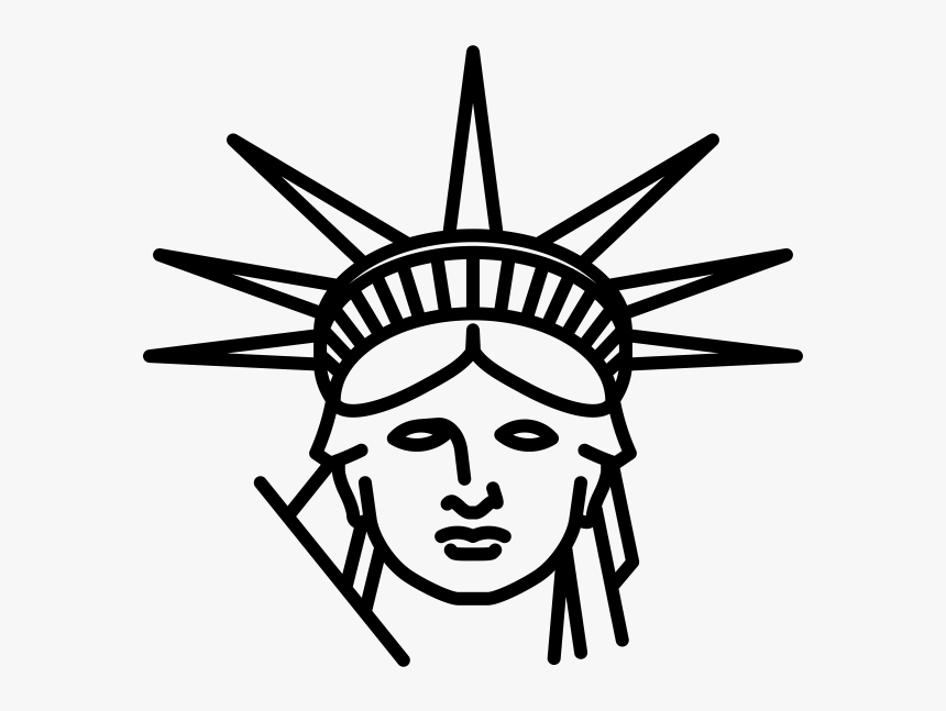 Transparent Background Statue Of Liberty Silhouette, HD Png Download
