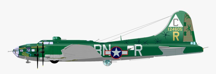 Aircraft Bomber Usa Free Photo - B 17 Knockout Dropper, HD Png Download