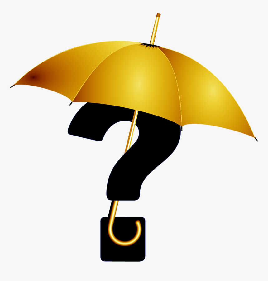 Umbrella Question Mark, HD Png Download