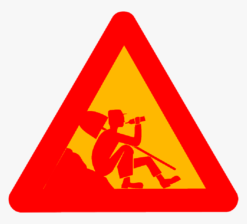 Men At Work, Break, Drinking, Funny, Humor, Man, Worker - Men At Work Signal, HD Png Download