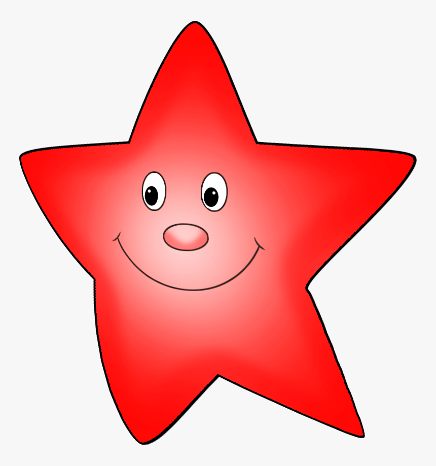 Clipart Mouth Illustration - Star Red Clipart, HD Png Download