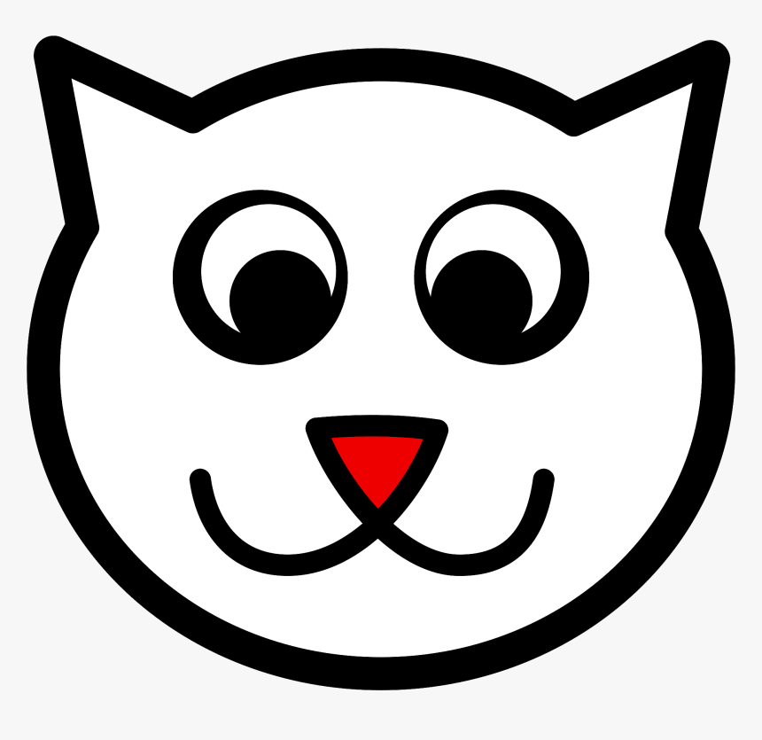 Simple Cat Line Art, HD Png Download
