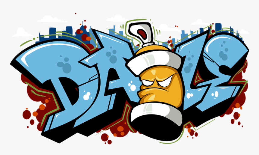 Graffiti Clipart Brick Wall - Graffiti Png, Transparent Png